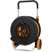 FISKARS 1/2'' Tekerlekli Hortum Makarası 2O Metre (1023643) - 2