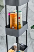Easy 3 Katlı Çok Amaçlı Raf Banyo Ve Mutfak Organizer Düzenleyici (TEKERLEKLİ) - 10