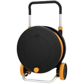 FISKARS 1/2'' Tekerlekli Hortum Makarası 2O Metre (1023643) - 5