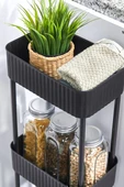 EASY 3 KATLI ÇOK AMAÇLI RAF MUTFAK VE BANYO ORGANİZER DÜZENLEYİCİ (TEKERLEKLİ) - 10