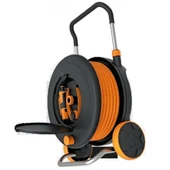 FISKARS 1/2'' Tekerlekli Hortum Makarası 2O Metre (1023643) - 4