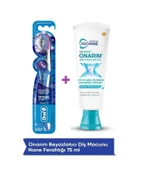 Sensodyne Promine Onarım Beyazlatıcı 75ml Diş Macunu + Oral-B Pro Flex 3D White Luxe Medium Diş Fırçası - 1