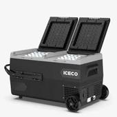 ICECO K95D 12/24Volt 95Lt Akülü/Kablolu/ Çift Bölmeli Kompresörlü Outdoor Oto Buzdolabı/Dondurucu (Akü Dahil Değildir) - 6