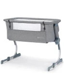 Kinderkraft Uno Up Anne Yanı Beşiği - Grey Melange - 1