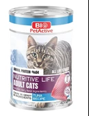 Bio PetActive Nutritive Life Ton Balıklı Kedi Konservesi 400 Gr - 1