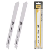 CAT DA07005 228mm 2 Parça Profesyonel Metal/Çivili Ahşap Kesme Tilki Kuyruğu Testere Ucu - 1