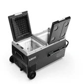 ICECO K75D 12/24Volt 75Lt Akülü/Kablolu/ Çift Bölmeli Kompresörlü Outdoor Oto Buzdolabı/Dondurucu (Akü Dahil Değildir) thumbnail 3