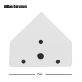 Mobilya Kanepe Koltuk Sehpa Tv Ünitesi Ayağı 14 Cm Krom Metal Ayakları thumbnail 4