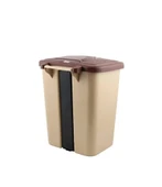 Omnipazar SY-4255 40 lt Köşeli Pedallı Plastik Çöp Kovası (İç Kovasız) - 2