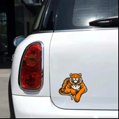 Kaplan 2 Sticker 10x10 cmRenkli Sticker - 2