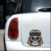 rockc? iskelet 2 Sticker 10x10 cmRenkli Sticker - 2