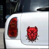 Kızgın Köpek 2 Sticker 10x10 cmRenkli Sticker - 2