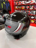 NCR AİR YARIM KASK PARLAK SİYAH (ECE BELGELİ) S BEDEN - 1