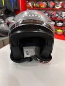 NCR AİR YARIM KASK PARLAK SİYAH (ECE BELGELİ) S BEDEN - 6