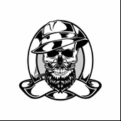 Kurukafa 3 Sticker 10x10 cmRenkli Sticker thumbnail 1