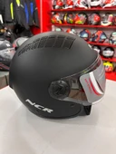 NCR AİR YARIM KASK MAT SİYAH (ECE BELGELİ) S BEDEN - 4