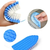 Bükülebilir  Esnek Kenar Köşe Lavabo Temizleme Fırçası Banyo Mutfak Fırçası - 2