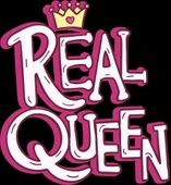 Real Queen Sticker 10x10 cmRenkli Sticker - 1