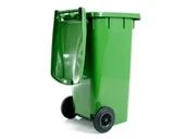 Omnipazar SY-6505 Tekerlekli Kapaklı Plastik Çöp Konteyneri 120 lt - 7