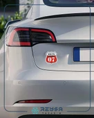 07 Antalya Stikcer 10x10 cmRenkli Sticker thumbnail 4