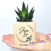 Kişiye Özel İsim Yazılı Tasarım Bez Çanta, Hediyelik Bez Çanta B Serisi thumbnail 4