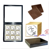 Kişiye Özel İsim Yazılı S,yah Çikolata Kutusu, İsimlere Özel B Serisi - 1