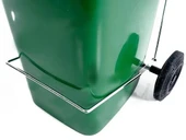 Omnipazar SY-6507 Pedallı Tekerlekli Kapaklı Plastik Çöp Konteyneri 120 lt - 7