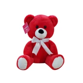 1178KR Selay, Oturan Ayı 37 cm Kırmızı - 1