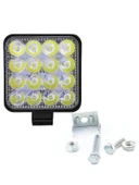 16 LED KARE ÇALIŞMA LAMBA MİNİ - 4