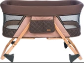 Joell Anne Yanı Katlanır Beşik / Siyah-Füme - 2