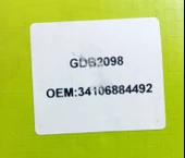 BMW , MİNİ ,FREN BALATA ÖN 4 ADET GDB 2098 - 5
