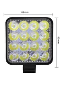 16 LED KARE ÇALIŞMA LAMBA MİNİ - 2