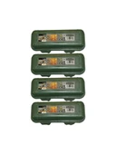 CT-8024 Police Cep LED USB Şarjlı 3 Fonksiyonlu El Feneri 4 LÜ PAKET - 1