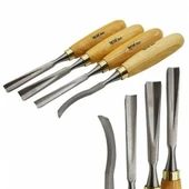 ROX Wood Ahşap Oyma Iskarpela Seti 4 Parça Ahşap Kutulu - 8