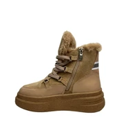 Albini 25102850 Hakiki Rugan Deri Kalın Tabanlı Kadın Günlük Bot Modeli thumbnail 5