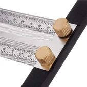 Rox Wood 0090 Hassas İşaretleme Şablon Paslanmaz T Cetvel 300 mm - 8