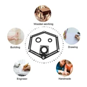 Rox Wood 0071 Alüminyum Çok Fonksiyonlu Delik Şablon Cetveli thumbnail 11