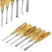 ROX Wood 9092 Ahşap Oyma Iskarpela Seti 12 Parça Ahşap Kutulu thumbnail 1