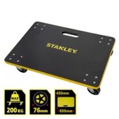 Stanley MS573 200kg 60x45cm Dört Tekerli Yük ve Paket Taşıma Arabası thumbnail 2