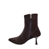 Hobby 2560 Hakiki Süet Deri Kadın Topuklu Bot Modeli thumbnail 4