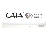 10 ADET CATA CT 2466 5W Ledli T5 Bant Armatür 6400K Beyaz Işık - 1