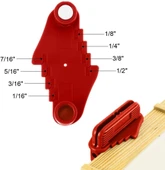 Rox Wood 0118 ABS Merkez İşaretleme Aparatı - 5