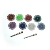 Rox Wood 0085 Gravür Polisaj Parlatma Zımpara Seti 10 Parça Kıl Disk - 3