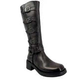 Albini 25105554 Hakiki Açma Deri Kadın Topuklu Çizme Modeli thumbnail 2