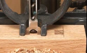 Rox Wood 0038 Sütunlu Matkaba Takılır Zıvana Kare Delik Açma Seti - 5