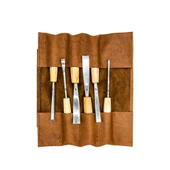 Rox Wood 0126 Deri Çantalı Premium Iskarpela Seti 6 Parça thumbnail 12