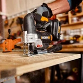 WORX WX543.9 20Volt Profesyonel Dekupaj Testere (Akü Dahil Değildir) - 8