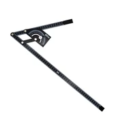 Rox Wood 0102 Çok Fonksiyonlu Dereceli Gönye İletki 23cm x 50cm - 12
