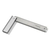 Hultafors QUATTRO25 Ayarlı Üç Açılı Çelik Gönye 250 mm 253103 - 6