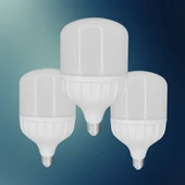 Chn 3'lü Paket 60w Büyük Boy 6500K Beyaz Işık E27 Led Tasarruflu Ampül - 2